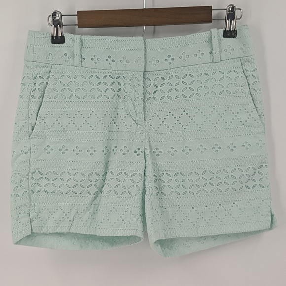 LOFT Pants - LOFT Riviera Eyelet Shorts